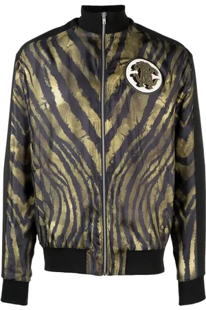 Roberto Cavalli Sportjacke mit Tiger-Print