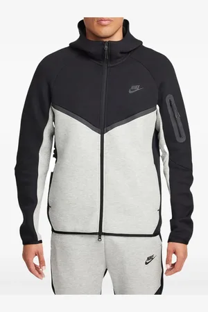 Nike Tech Windrunner "Black/Dark Heather Grey" Jacke