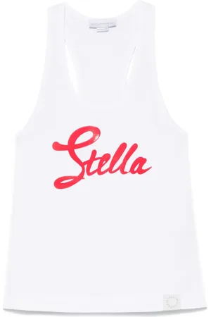 Stella McCartney Tanktop mit Stella-Print