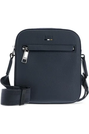 HUGO BOSS Kuriertasche mit Logo-Prägung