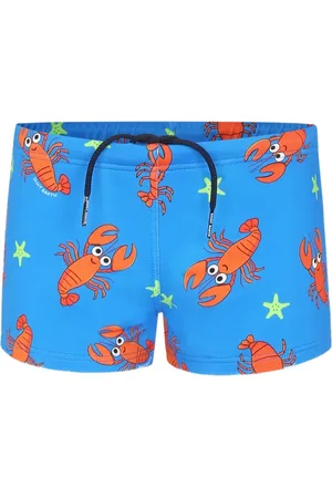 MC2 SAINT BARTH Badeshorts mit Krebs-Print