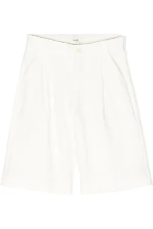 Fendi Weite Shorts aus Leinen
