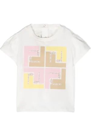 Fendi T-Shirt mit Logo-Print