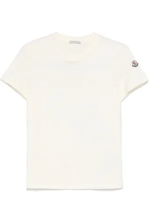 Moncler T-Shirt mit Logo-Stickerei