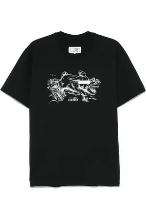 Maison Margiela T-Shirt mit grafischem Print