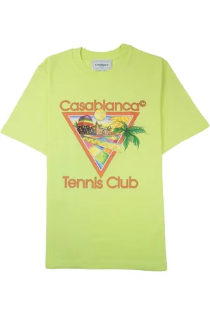 Casablanca Afro Cubism Tennis Club "Green" T-Shirt