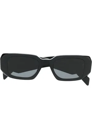 Prada Eckige Symbole Sonnenbrille