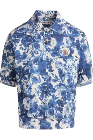 Bally Poloshirt mit abstraktem Print