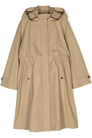 Fendi Trenchcoat mit Kapuze