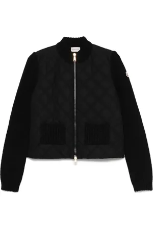 Moncler Gefütterte Jacke mit Reißverschluss