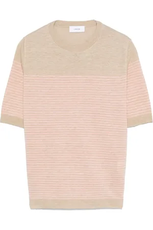 LARDINI Gestreiftes T-Shirt