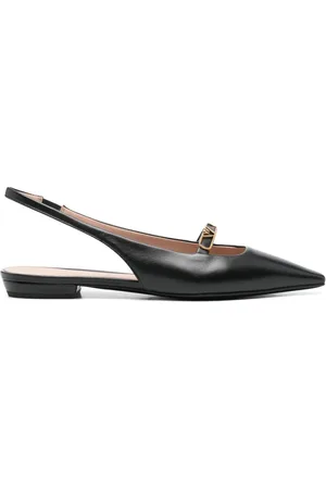 Emporio Armani Ballerinas aus Leder