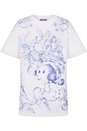 Moschino T-Shirt mit Cartoon-Print