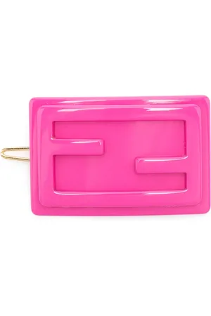 Fendi Haarspange mit FF-Prägung