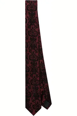 Dolce & Gabbana 2000s beflockte Krawatte