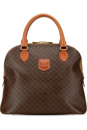 Céline 1998 Macadam Dome Handtasche aus beschichtetem Canvas