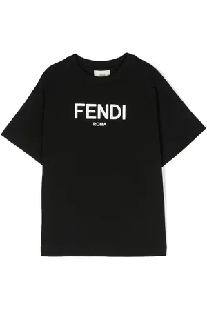 Fendi T-Shirt mit Logo-Print