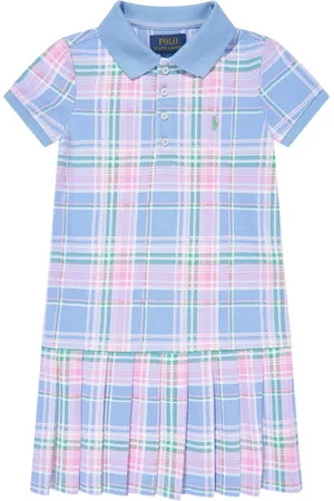 Ralph Lauren Kariertes Poloshirtkleid