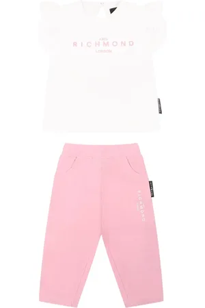 John Richmond Hosen-Set mit Logo-Print (2er-Set)
