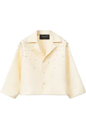 Fabiana Filippi Jacke mit Perlendetail