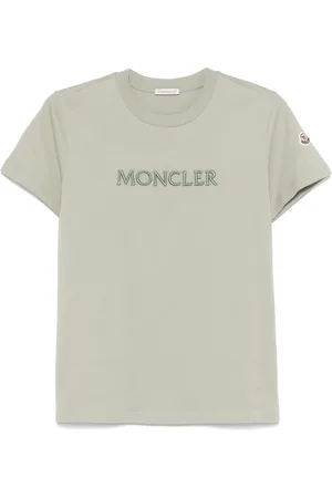 Moncler T-Shirt mit Logo-Stickerei