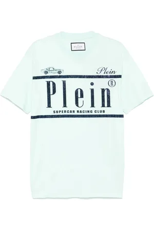 Philipp Plein T-Shirt mit Strass-Logo