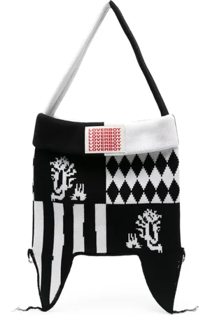 Charles Jeffrey Loverboy Gestrickte Schultertasche