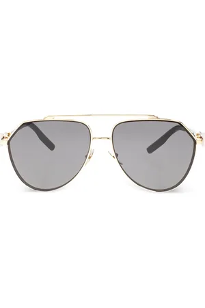 Dolce & Gabbana Sonnenbrille mit Logo-Schild