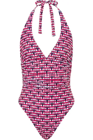 Moschino Badeanzug mit geometrischem Print