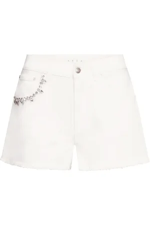 AREA Shorts mit Kristallen
