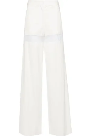 GENNY Weite Hose mit transparenten Streifen
