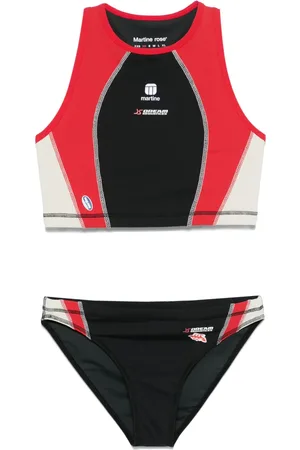 MARTINE ROSE Bikini in Colour-Block-Optik