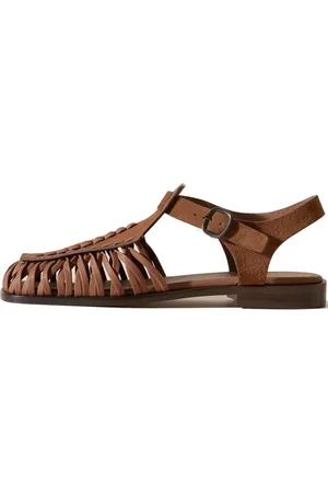 Hereu Sandalen mit gewebtem Detail