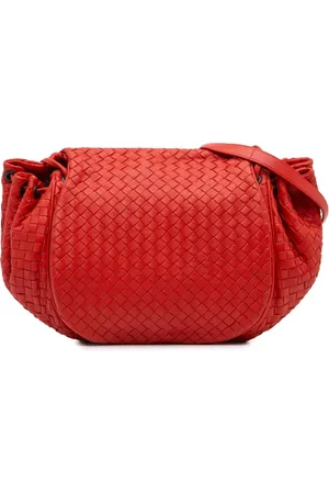 Bottega Veneta 2012-2024 Intrecciato Flap Umhängetasche aus Nappaleder