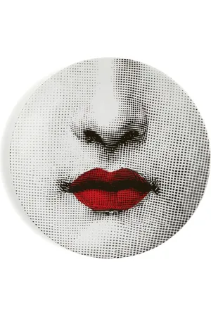 FORNASETTI Tema e Variazioni n.397 Red Lips Teller (26cm)