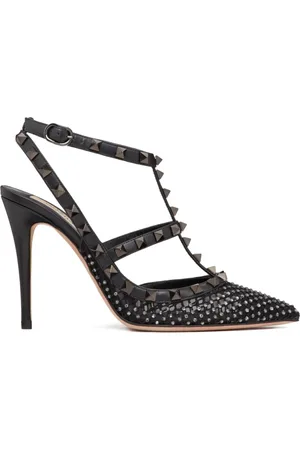 VALENTINO GARAVANI Rockstud Pumps mit Kristallen 100mm