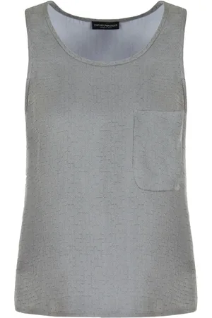 Emporio Armani Tanktop mit geometrischem Muster