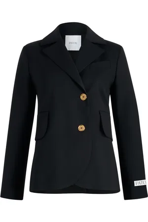 Patou Twill-Blazer mit Gürtel