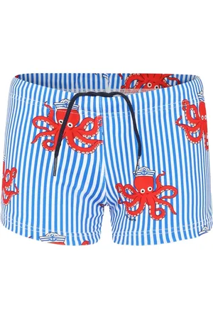 MC2 SAINT BARTH Badeshorts mit Krebs-Print