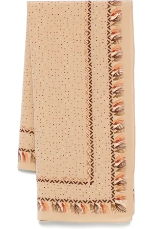 VALENTINO GARAVANI 1970s Seidenschal