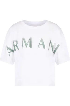 Armani Exchange T-Shirt mit Logo-Print