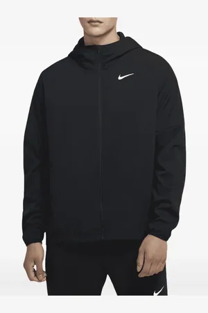 Nike Run Stripe "Black/Black" Lauf-Jacke