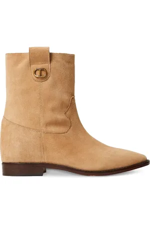Twin-Set Knöchelhohe Wildlederstiefel