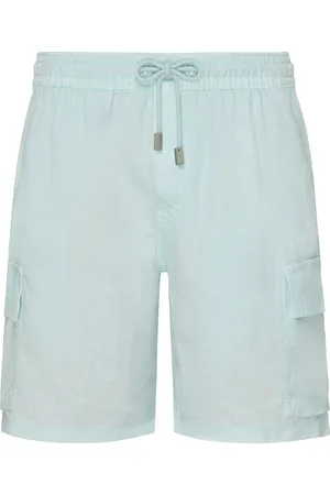 Vilebrequin Badeshorts mit aufgesetzter Tasche