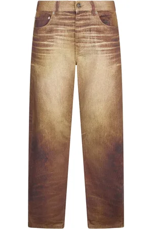 Roberto Cavalli Ausgeblichene Jeans