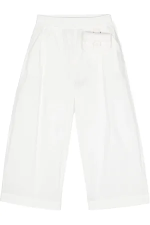 Fendi Popeline-Hose mit FF-Stickerei
