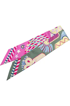 Hermès 2021-2024 Epaulets de Gala Twilly Seidenschal