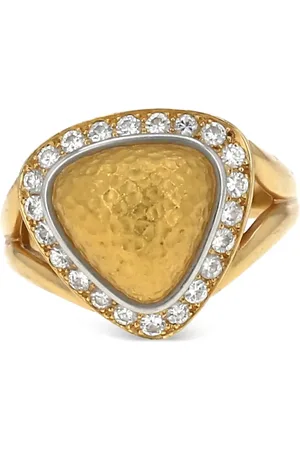 CHAUMET 18kt Gelbgoldring mit Diamanten
