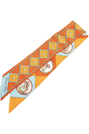 Hermès 1990-2024 Colliers et Chiens Twilly Seidenschal