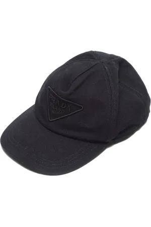 Prada 2010-2020 Baseballkappe mit Logo-Stickerei